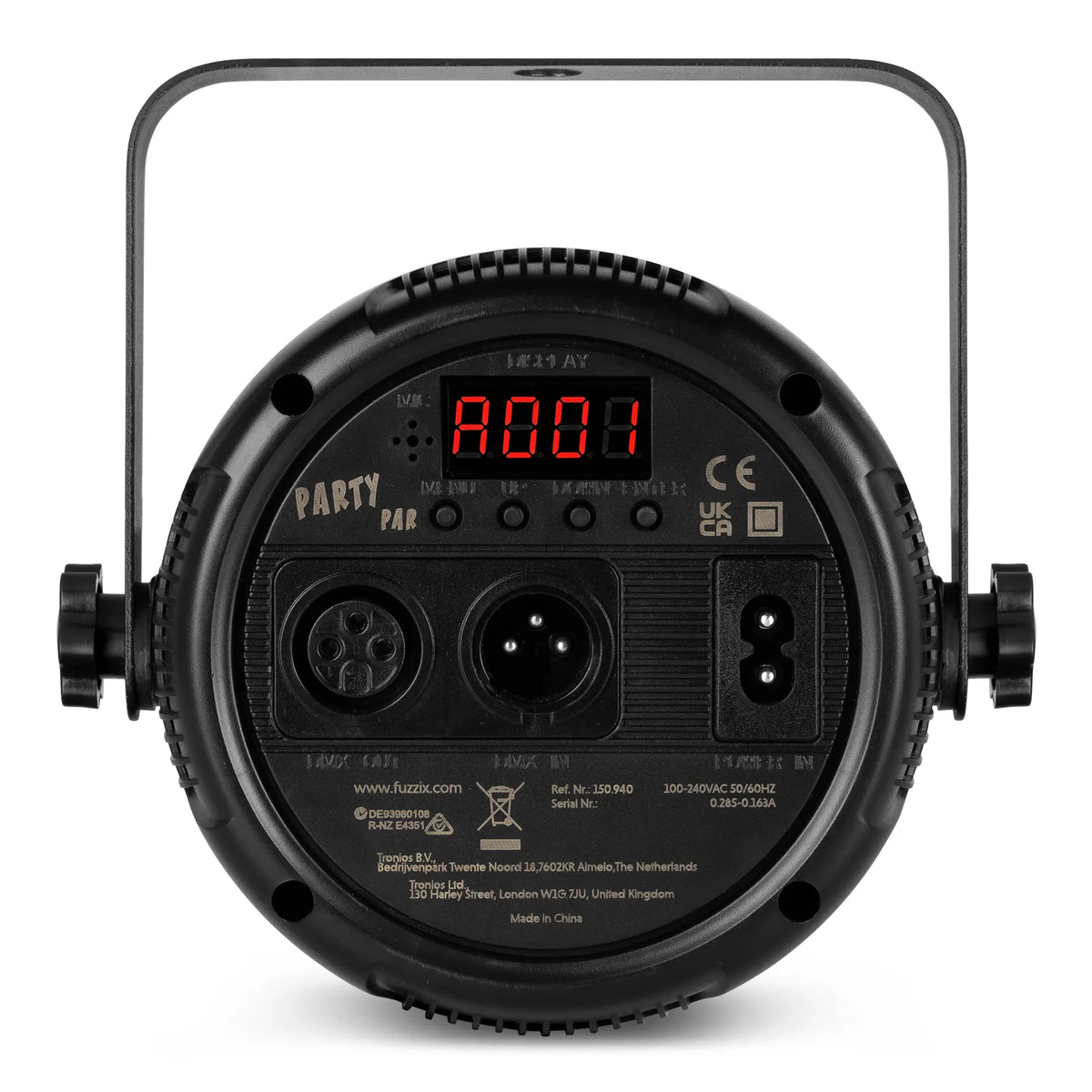 FUZZIX PLF12 PARTYPAR DMX