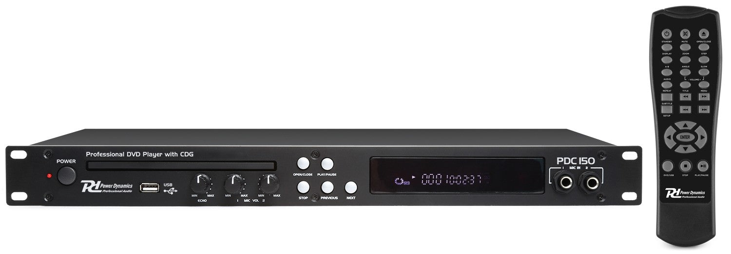 Power Dynamics PDC150 DVD spiller for karaoke