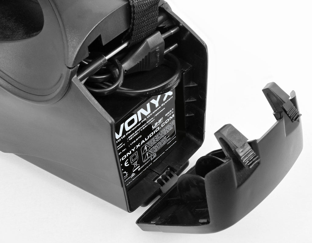 Vonyx ST012 Bærbart PA system med hodebøylemikrofon