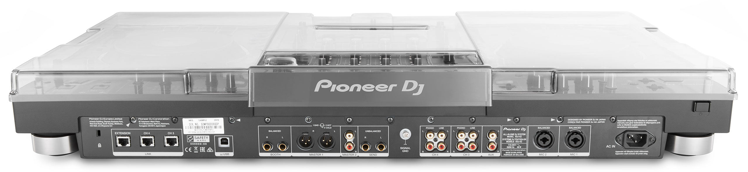 Decksaver Pioneer DJ XDJ-XZ