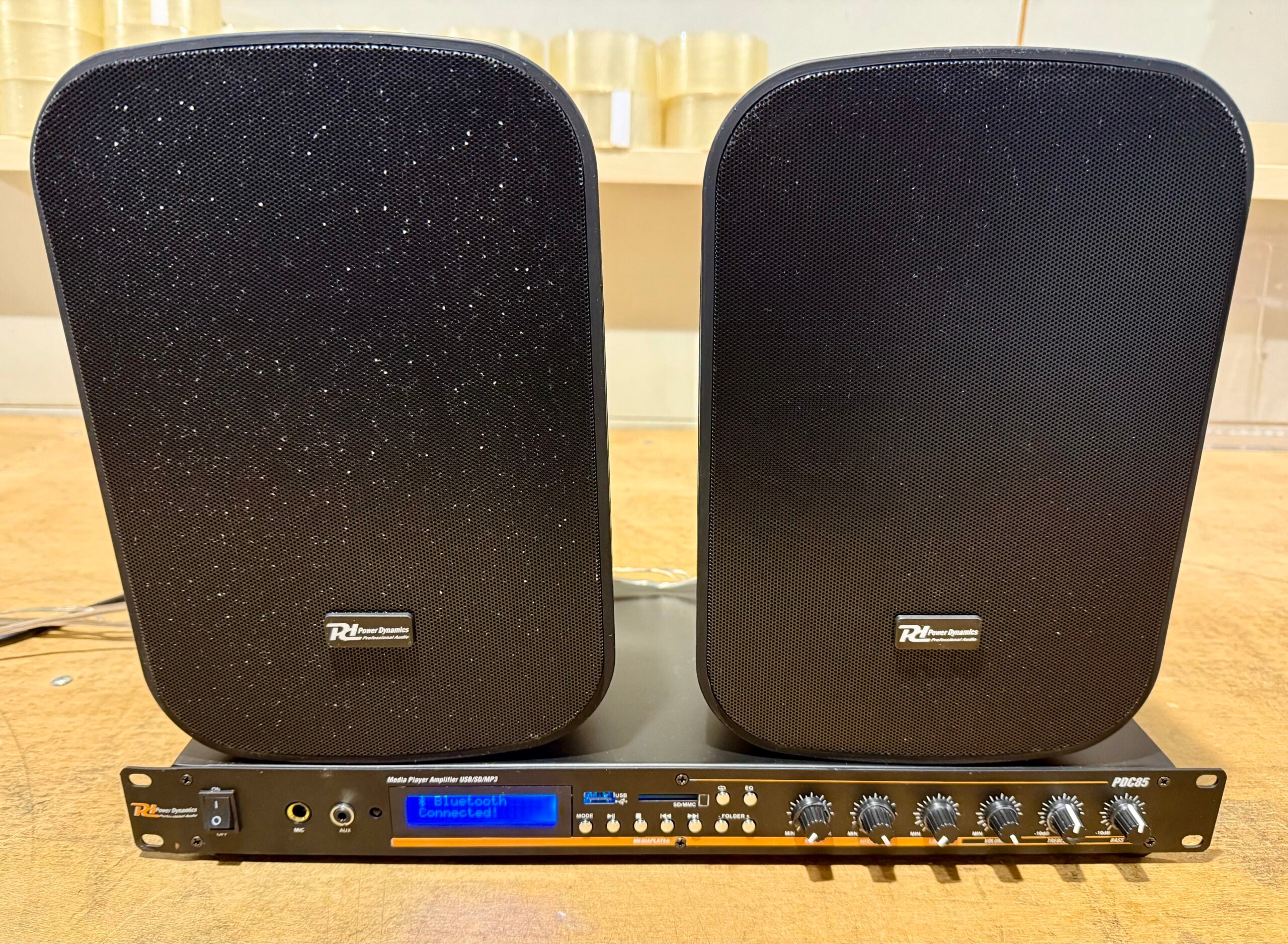 Power Dynamics PDC85 Lydpakke (Brukt)