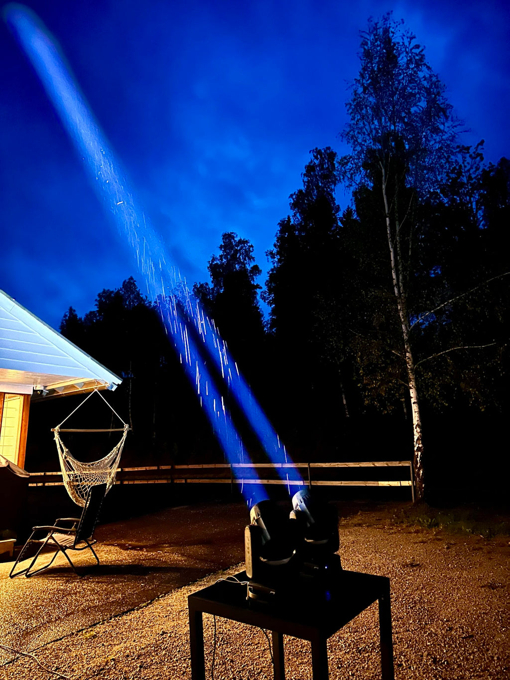 Beamz PRO NEREID120W BEAM OUTDOOR Pakke med transportkasse (Demo)
