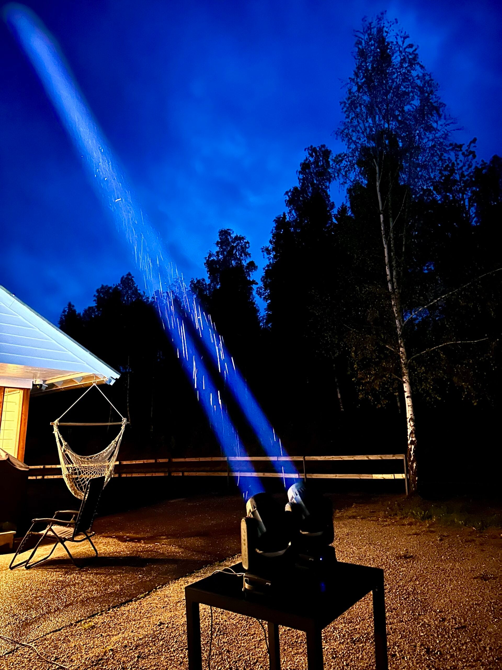 Beamz PRO NEREID120W BEAM OUTDOOR Pakke med transportkasse (Demo)