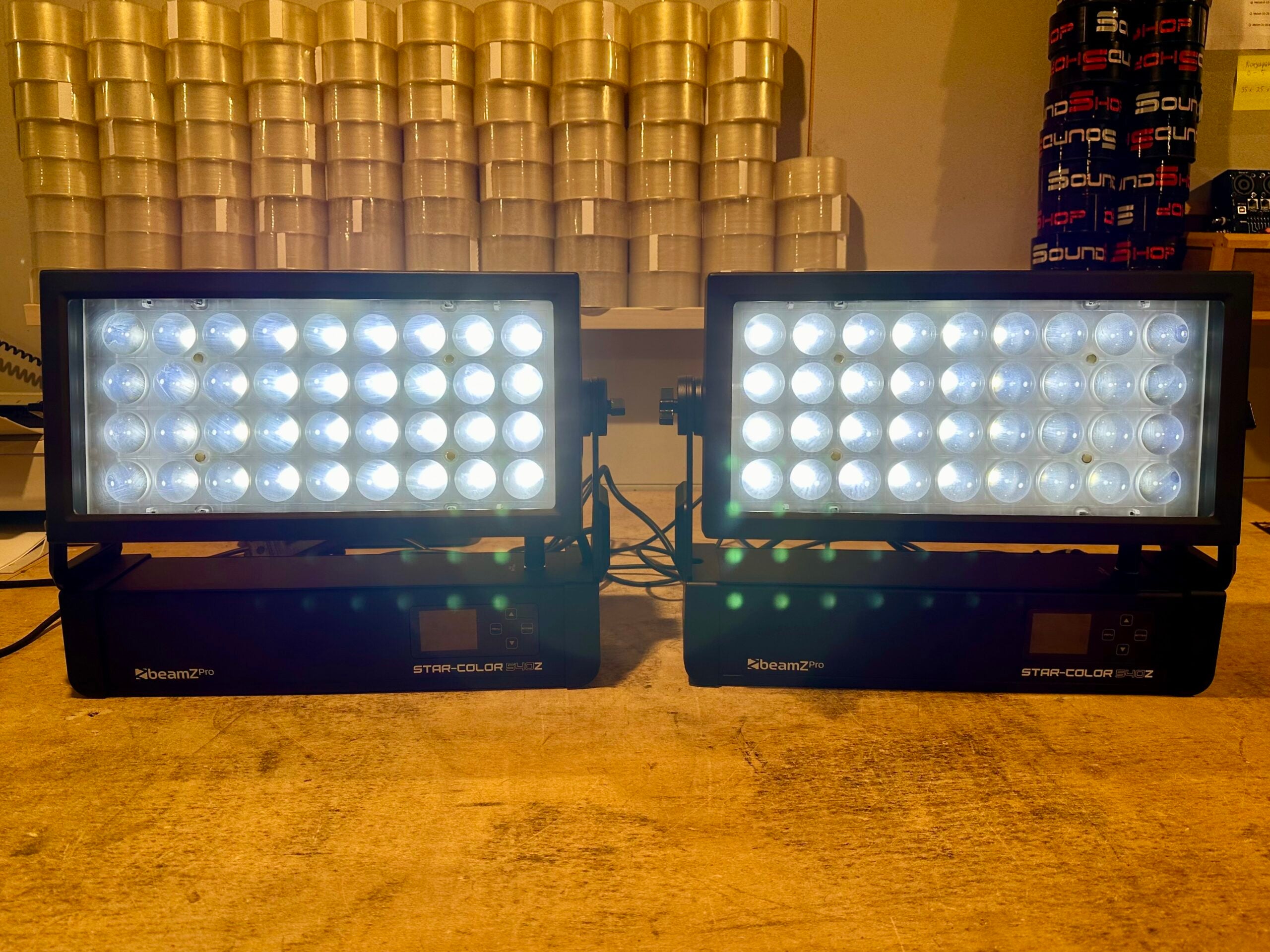 Beamz PRO StarColor 540z pakke (Demo)