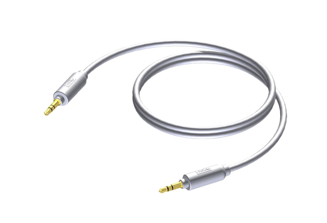 Procab CIP708/2 minijack stereo til minijack stereo 02 m.