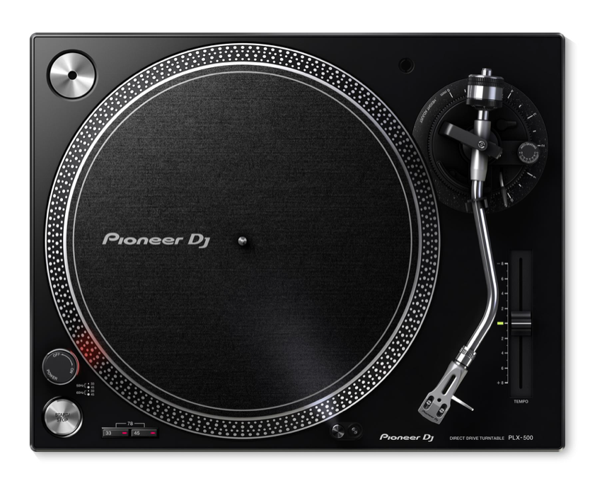 Pioneer DJ PLX-500 Platespiller, Sort