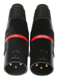 Accu Cable DMX terminator 3 pin - 2 pack