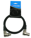Accu Cable XLR 90 grader 01,5 m.