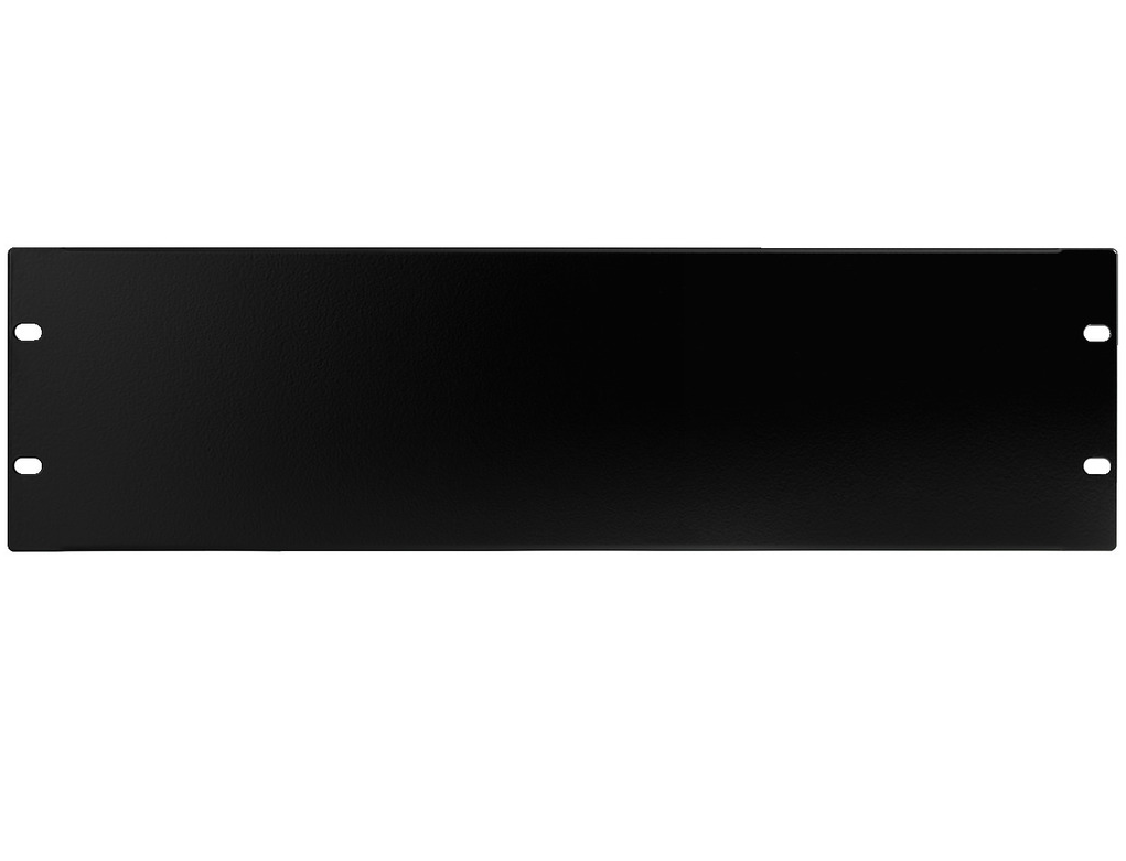 Monacor 19" heldekkende frontplate 3U