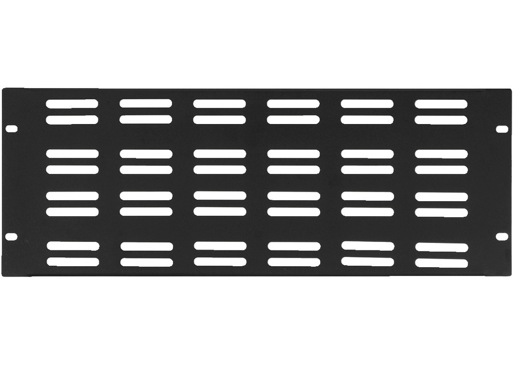 Monacor 19" ventilert frontplate 4U