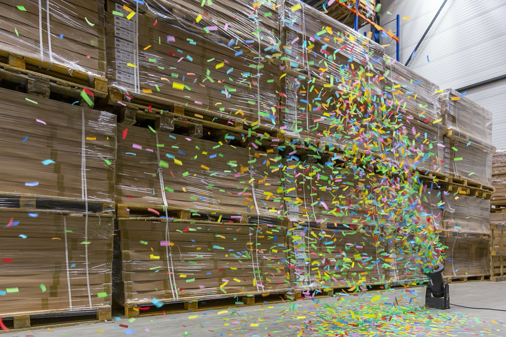 Beamz PRO CC1200 CONFETTI LAUNCHER