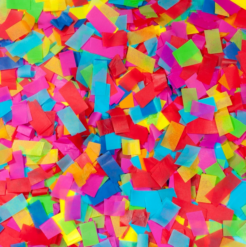 Beamz CONFETTI MULTI COLOUR 1KG