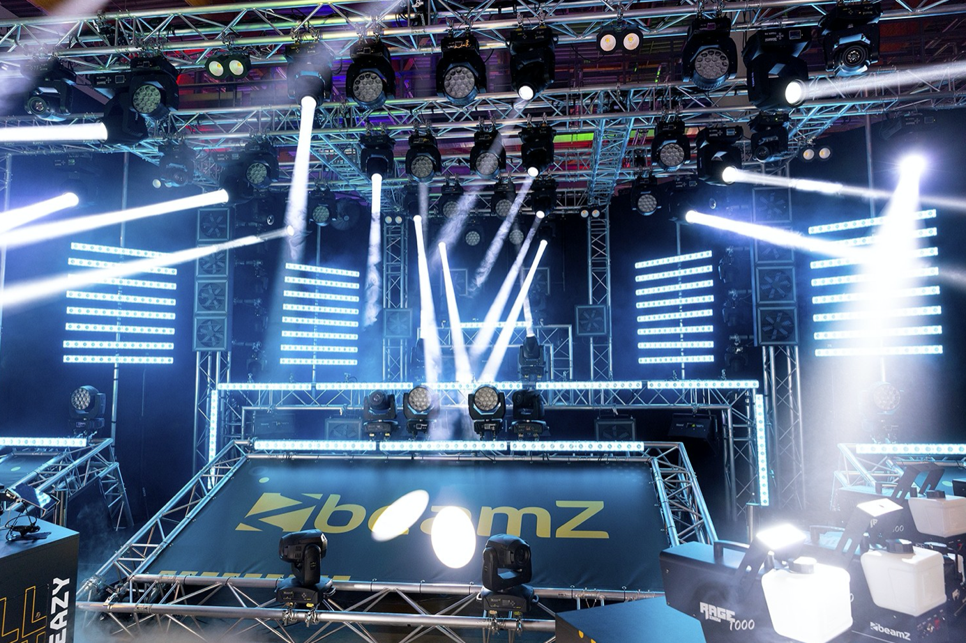 Beamz PRO IGNITE180B LED Beam Pakke med flightcase