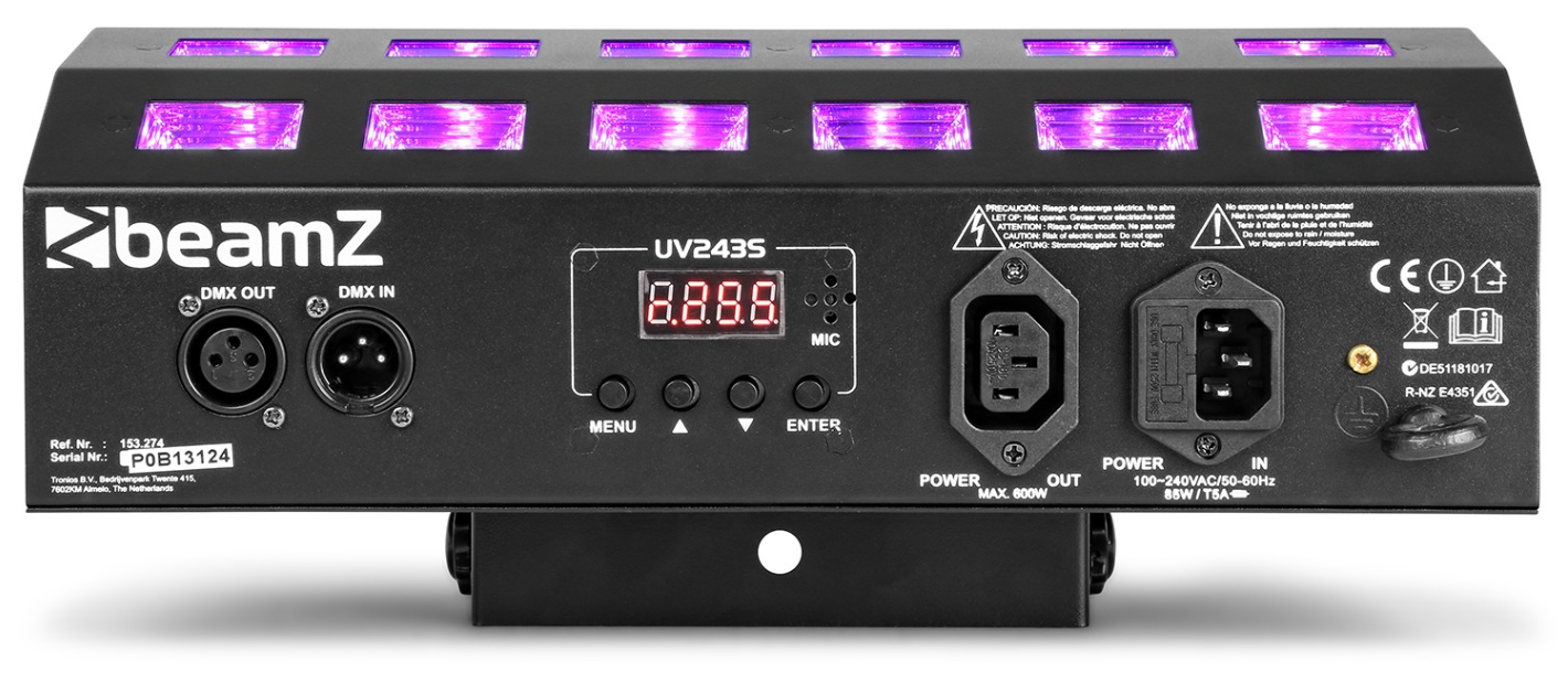 Beamz BUV463 LED UV FLOOD