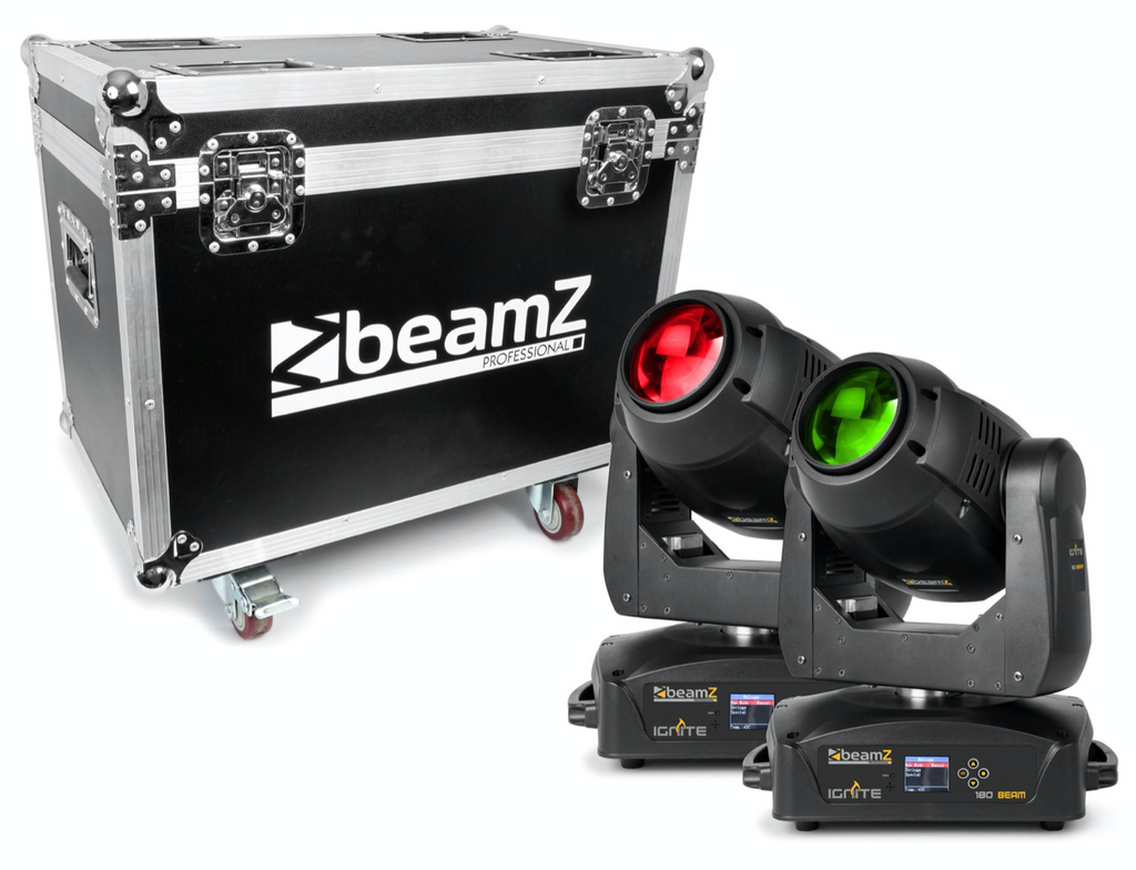 Beamz PRO IGNITE180B LED Beam Pakke med flightcase
