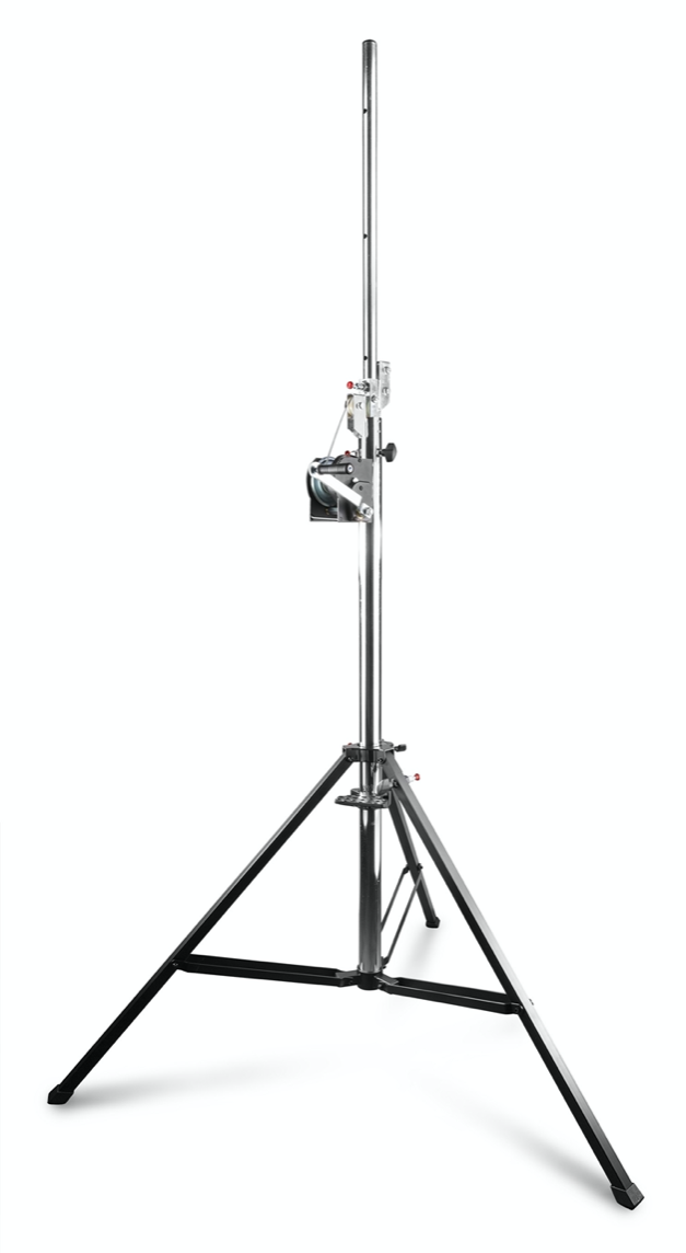 Beamz PRO WLS80 Lys/høyttalerstativ med vinsj