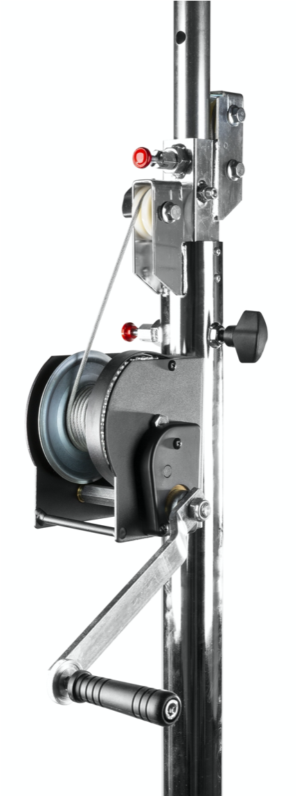 Beamz PRO WLS80 Lys/høyttalerstativ med vinsj