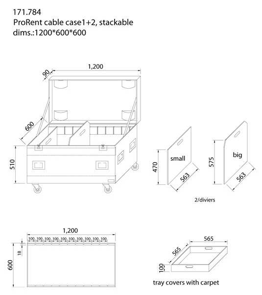 Power Dynamics PD-FA2 TOURING CASE