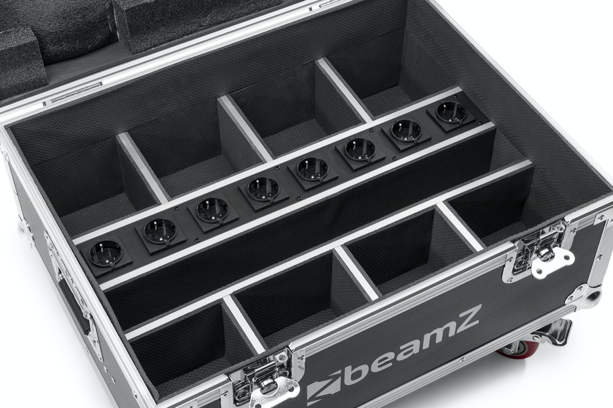 Beamz FCC9 Transportkasse for 8 x UPLIGHT