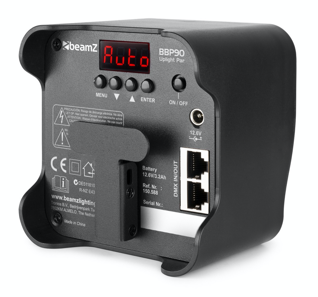 Beamz BBP90 UPLIGHT Pakke