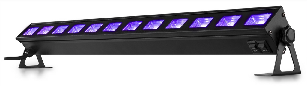 Beamz BUVW123 LED UV/Hvit