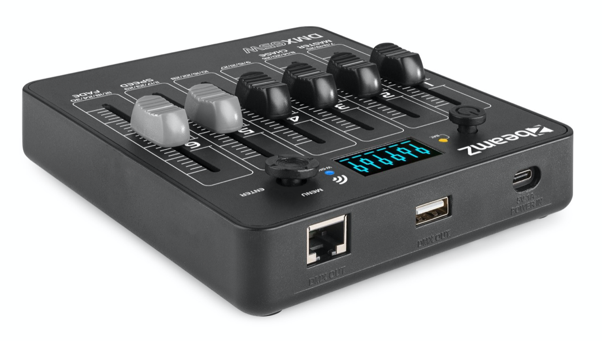 Beamz DMX 65W Lysmikser med trådløs DMX