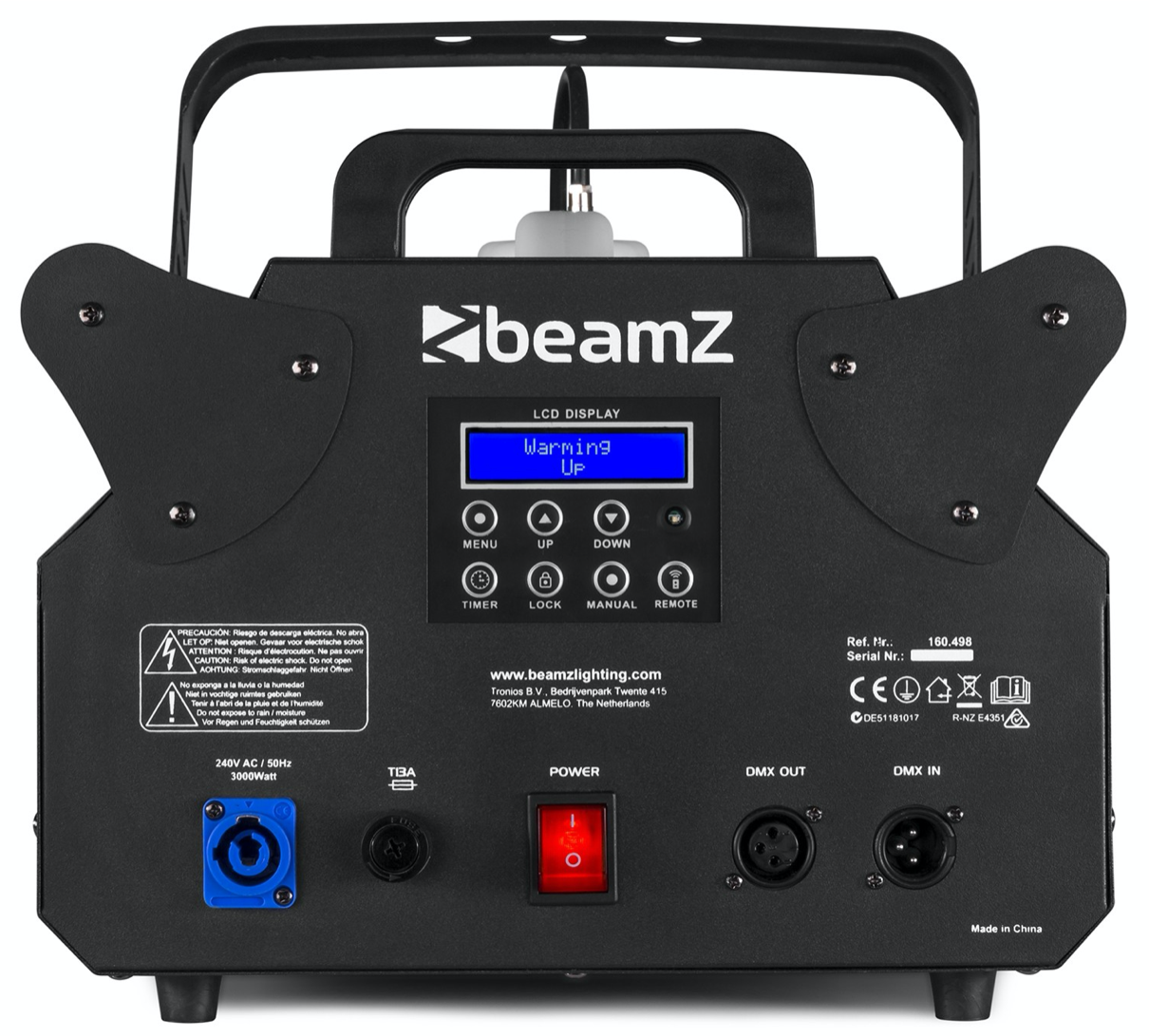 Beamz PRO S3500 Røykmaskin