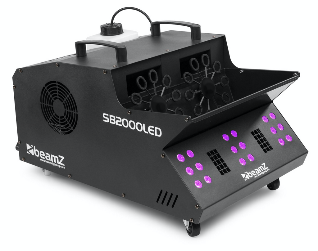 Beamz SB2000LED Røyk- og boblemaskin
