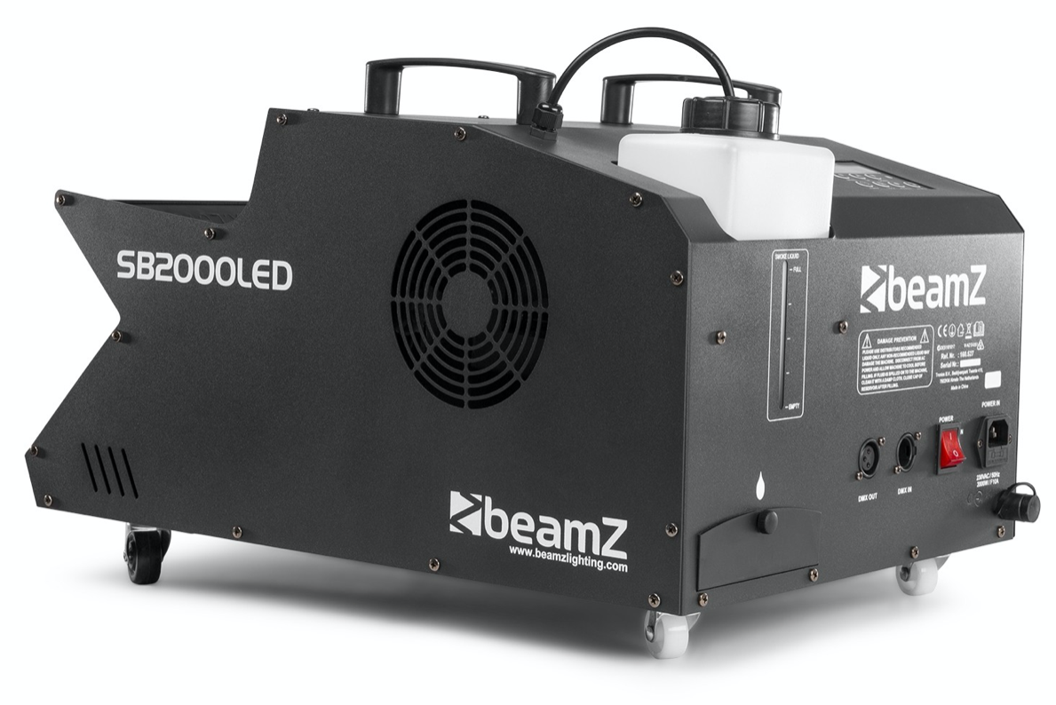 Beamz SB2000LED Røyk- og boblemaskin