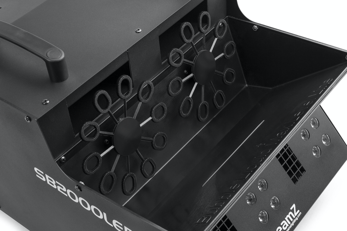 Beamz SB2000LED Røyk- og boblemaskin