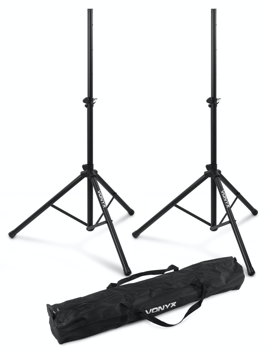 Vonyx LS01K Høyttalerstativ sett i bag