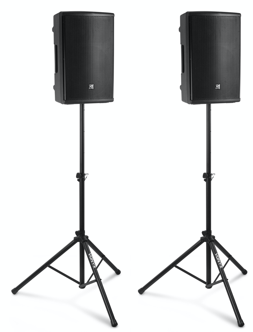 Vonyx LS01K Høyttalerstativ sett i bag