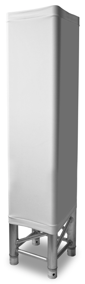 Beamz LTS20W TOWER Hvit Lycra 2 m.