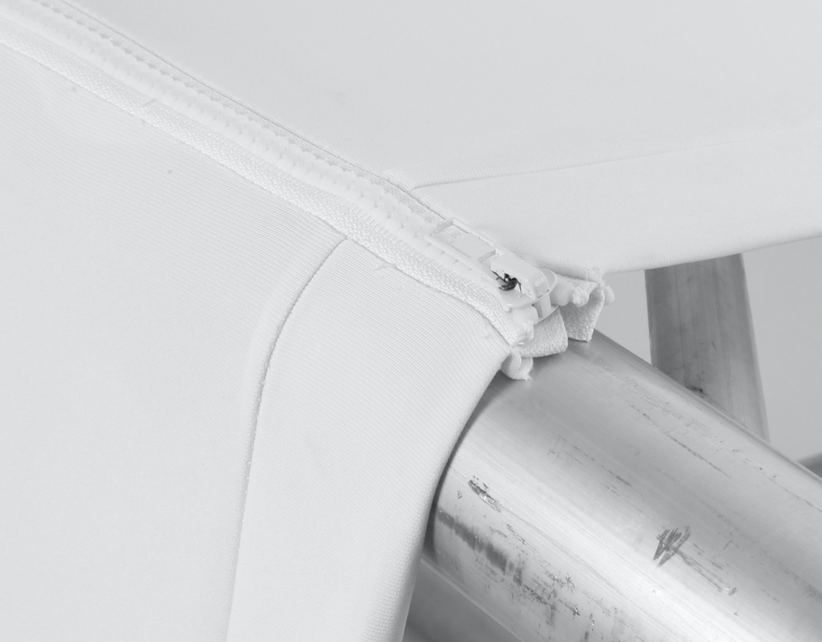 Beamz LTS20W TOWER Hvit Lycra 2 m.