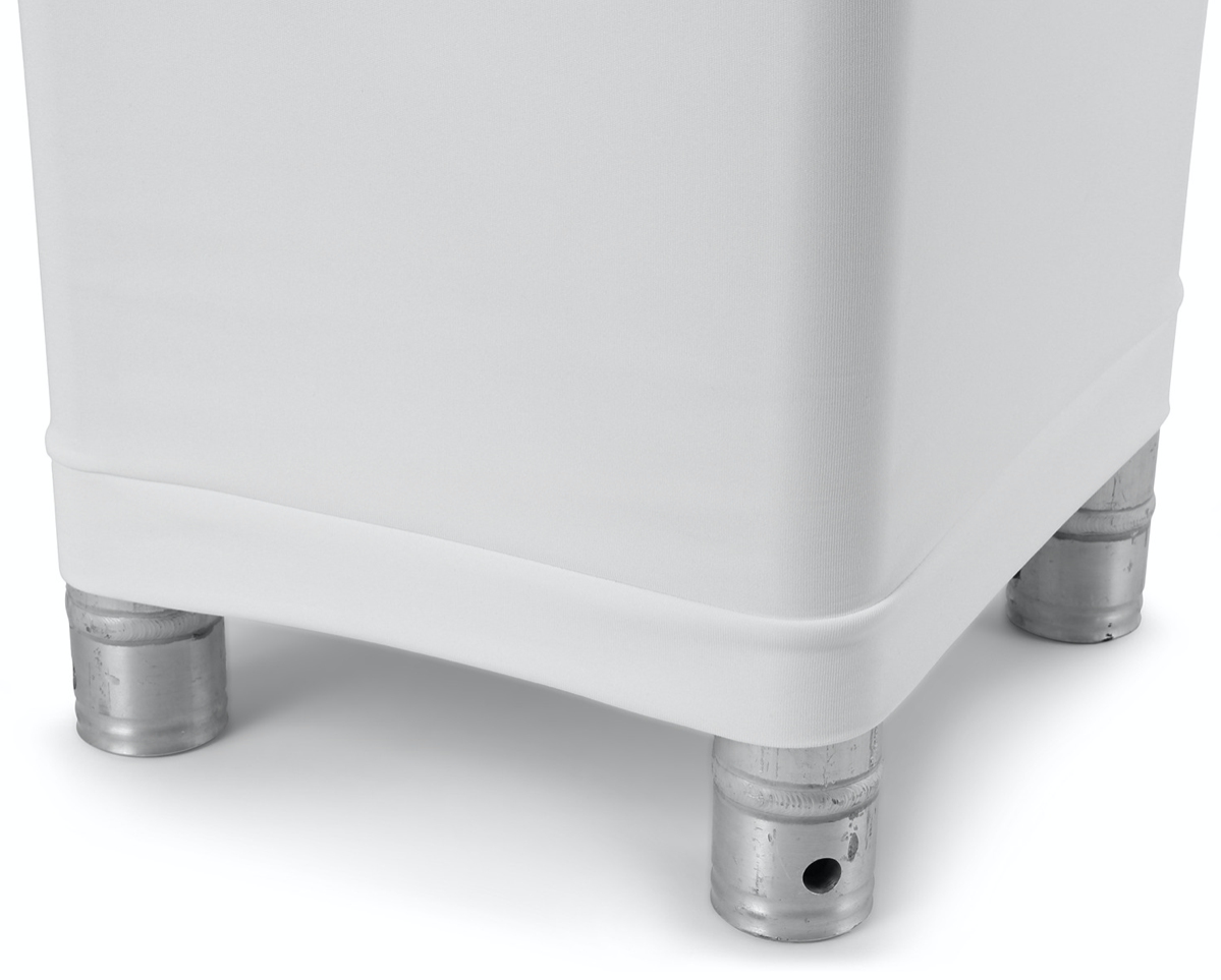 Beamz LTS20W TOWER Hvit Lycra 2 m.