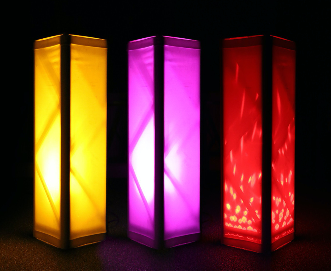 Beamz LTS10W TOWER Hvit Lycra 1 m.