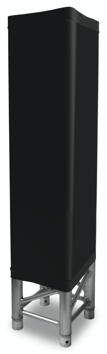 Beamz LTS10B TOWER Sort Lycra 1 m.