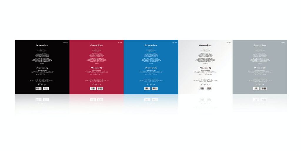 Pioneer DJ RB-VD2-CR Rekordbox control vinyl, Rød