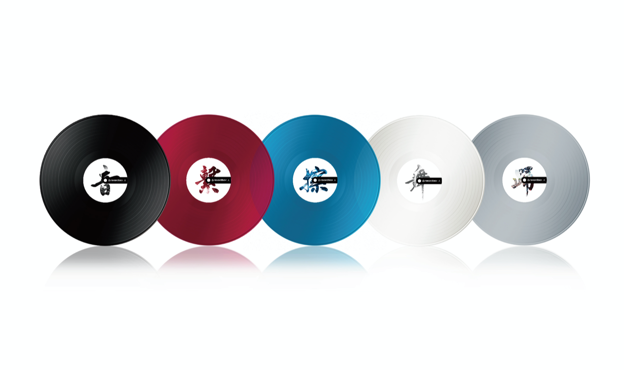 Pioneer DJ RB-VD2-CL Rekordbox control vinyl, Transparent