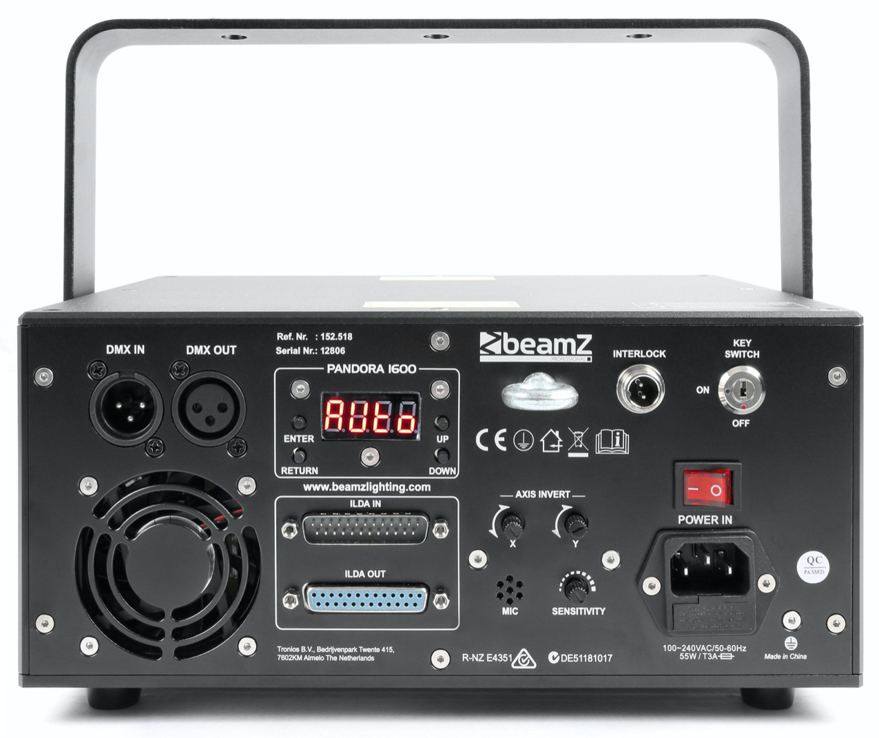 Beamz PRO PANDORA 1600