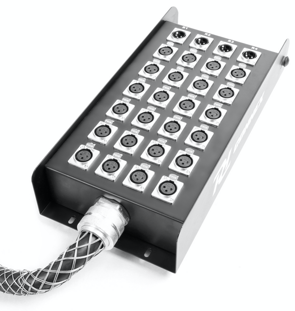 Power Dynamics CX168 Multikabel 24 inn/4 ut XLR 50 meter