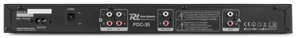 Power Dynamics PDC35 Media spiller