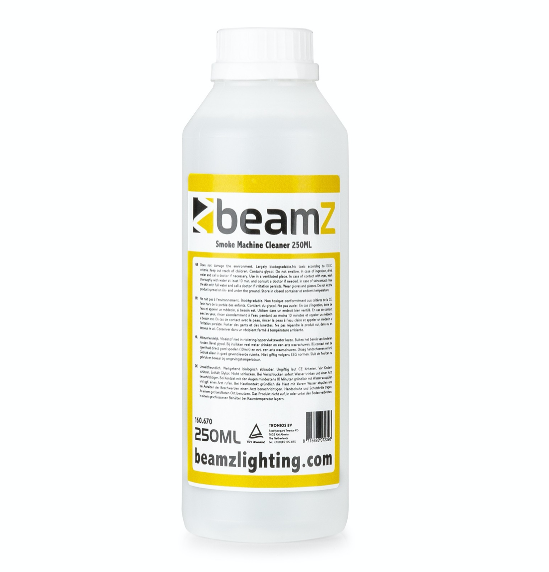 Beamz Røykmaskin rens