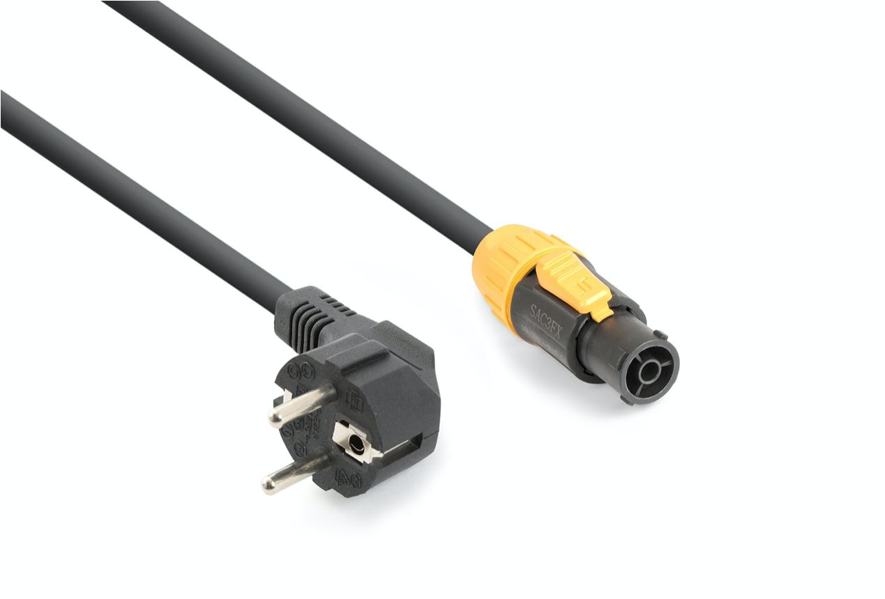 Power Dynamics CX14 Schuko til powercon IP65 Strømkabel 05 m.