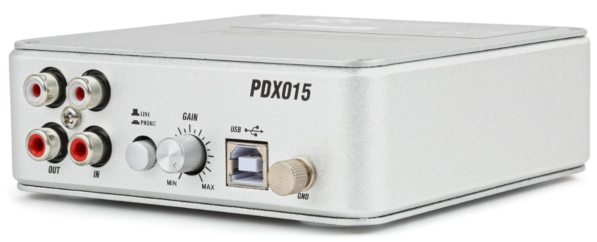 Power Dynamics PDX015 RIAA forforsterker med usb