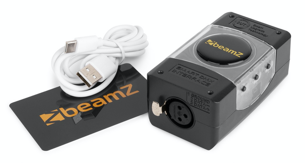 Beamz DMX Interface med Light Rider