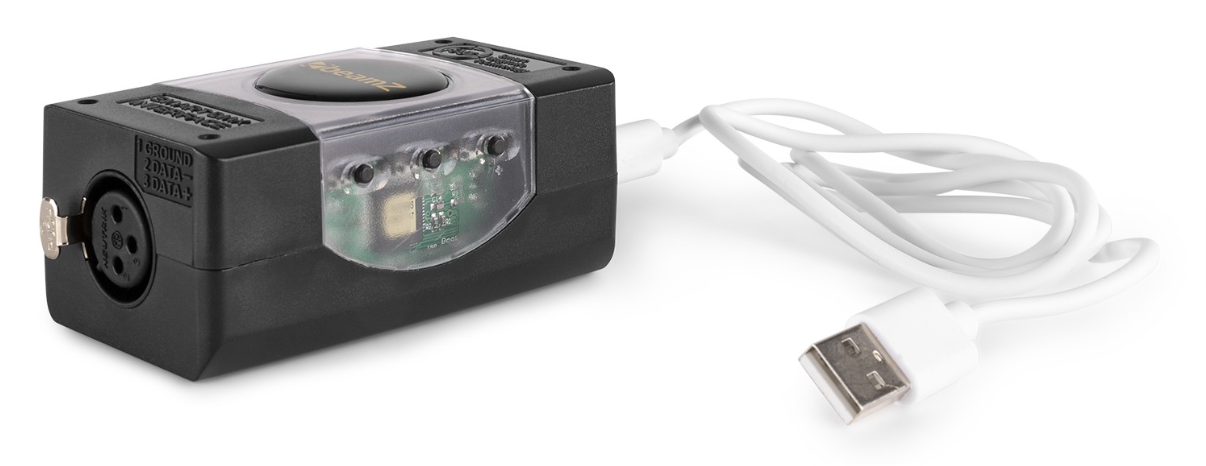 Beamz DMX Interface med Light Rider