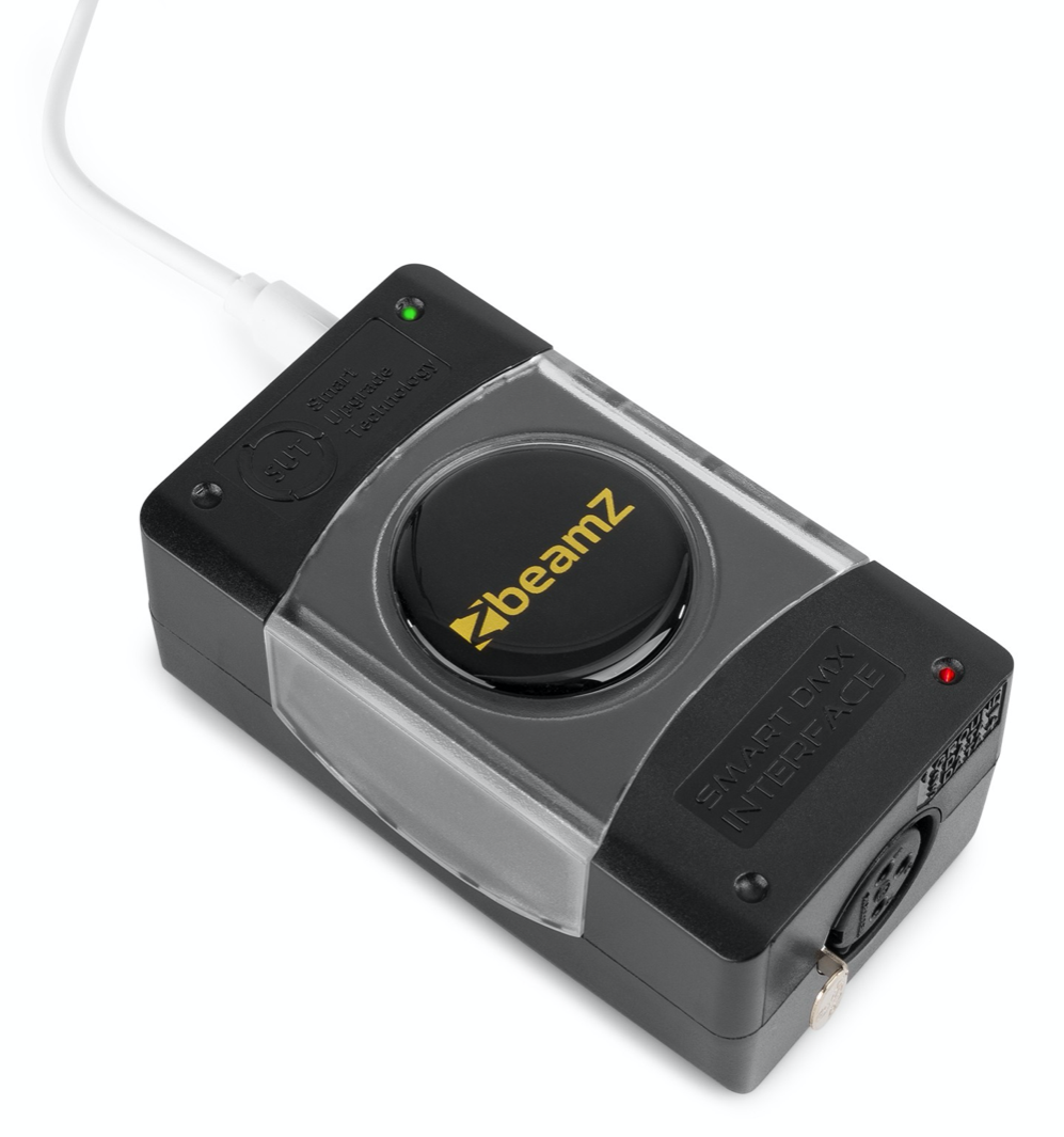 Beamz DMX Interface med Light Rider