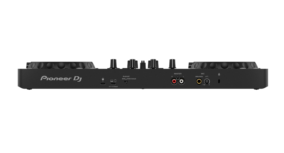 Pioneer DJ DDJ-FLX4 KAMPANJE med X5 hodetelefoner og DM-50 BT høyttalere