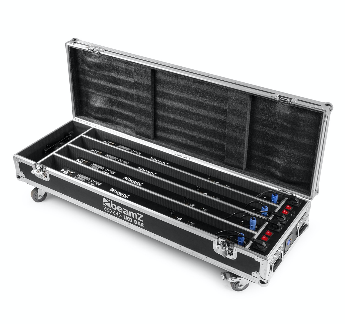Beamz FCC14 Transportkasse for 4X BBB243
